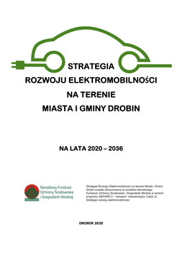 Strategia Rozwoju Elektromobilności Na Terenie Miasta I Gminy Drobin