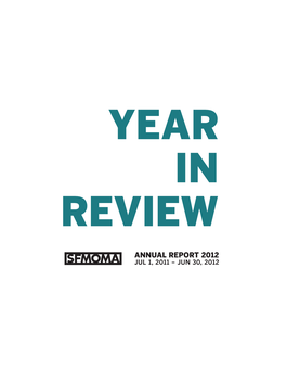 Annual Report 2012 Jul 1, 2011 – Jun 30, 2012