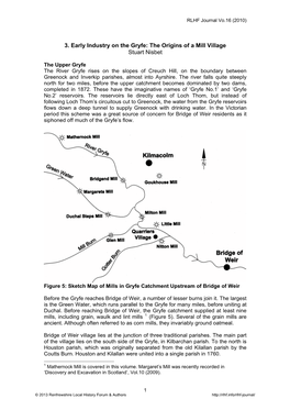 3. Early Industry on the Gryfe: the Origins of a Mill Village Stuart Nisbet