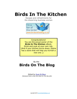 Birds in the Kitchen