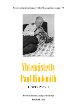 Yhtenäistetty Paul Hindemith Heikki Poroila