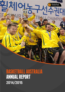 Basketball Australia Annual Report 2014/15