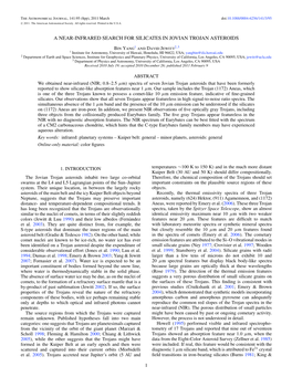 A Near-Infrared Search for Silicates in Jovian Trojan Asteroids