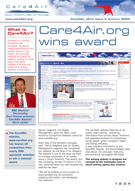 Care 4 Air Ezine