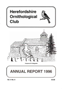 ANNUAL REPORT 1996 Volume 5 No