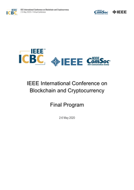 IEEE International Conference on Blockchain and Cryptocurrency