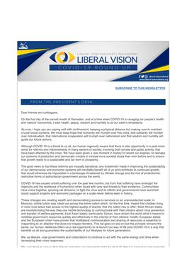 Liberal Vision COVID19 Round Up