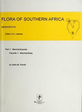 Flora of Southern Africa