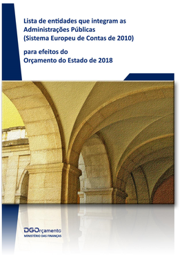 Perímetro Das Administrações Públicas