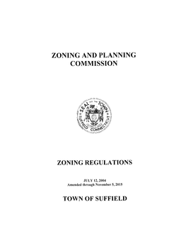 Zoning and Planning Commission