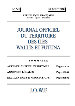 1Ere Page 31 Août 2020