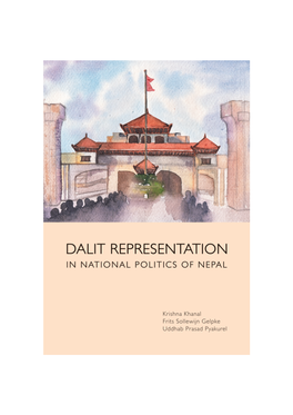 Dalits Representation in National Politics of Nepal