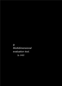 9 Multidimensional Evaluation Tool. (P