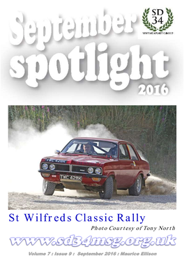 St Wilfreds Classic Rally Photo Courtesy of Tony North