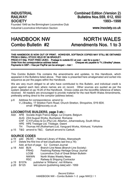 Handbook Nw North Wales