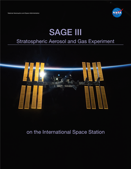 ISS-SAGE III Mission Brochure