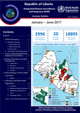 Republic of Liberia January – June 2017