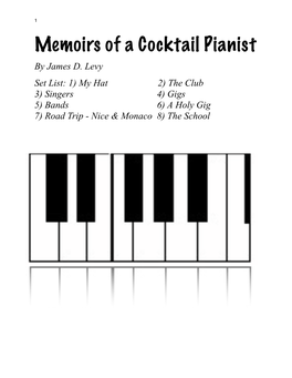 Memoirs of a Cocktail Pianist by James D