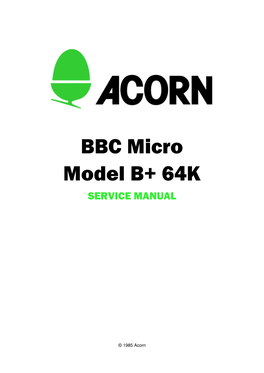 Acorn BBC Micro Model B+