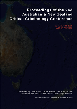 Proceedings of the 2Nd Australian & New Zealand Critical Criminology