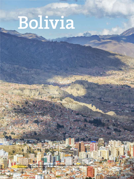 URBAN WATER CHALLENGES in the AMERICAS Bolivia