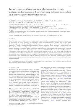 Invasive Species Threat: Parasite Phylogenetics Reveals Patterns and Processes of Host-Switching Between Non-Native and Native Captive Freshwater Turtles