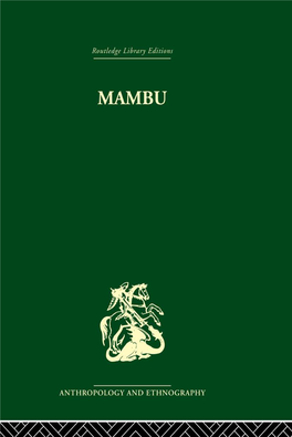 MAMBU: a MELANESIAN MILLENNIUM English Rendering, Kago