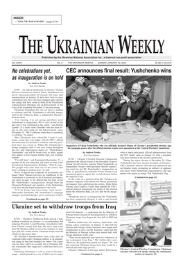 The Ukrainian Weekly 2005, No.3