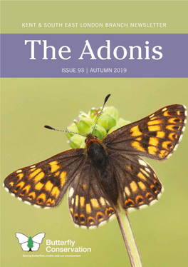 The Adonis ISSUE 93 | AUTUMN 2019 Contents