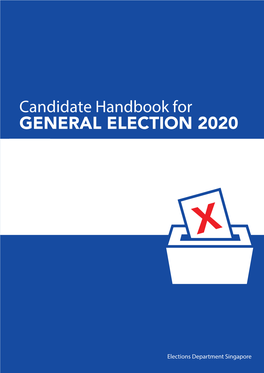 Candidate Handbook for GENERAL ELECTION 2020