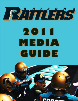 2011 Arizona Rattlers Media Guide
