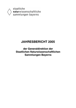 Jahresbericht 2005