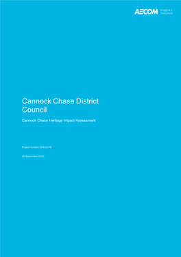 Cannock Chase Heritage Impact Assessment