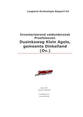 Dusinksweg Klein Agelo, Gemeente Dinkelland (Ov.)