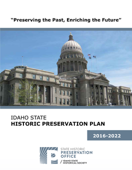 Preservation Planning Plan 2016-2022