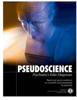 CHEMICAL IMBALANCE” in and Physical Tests