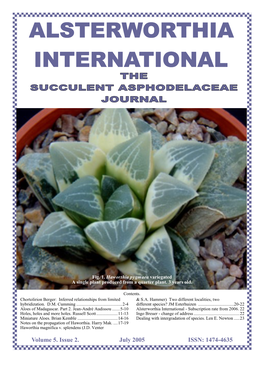 Volume 5. Issue 2. July 2005 ISSN: 1474-4635