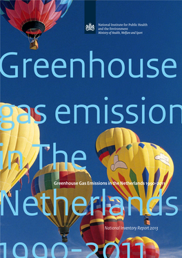 Greenhouse Gas Emmissions in the Netherlands 1990-2011