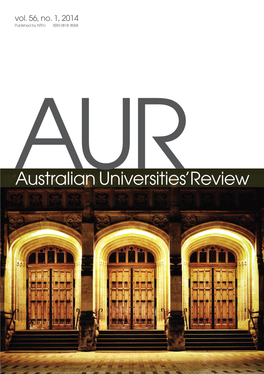 Australian Universities' Review Vol. 56, No. 1