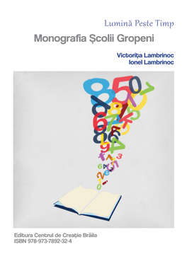 Monografia Şcolii Gropeni