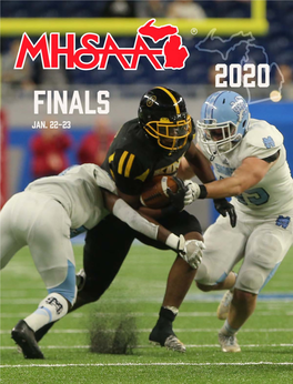 2020 MHSAA Football Finals Program