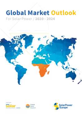 Global Market Outlook for Solar Power / 2020 - 2024