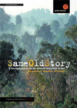 Liberia: Back to the Future — What Is the Future of Liberia’S Forests and Its Effects on Exploitation in Funding Conflict and Regional Peace? May 2004 Corruption