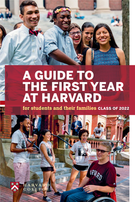 A Guide to the First Year at Harvard