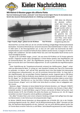 Mit Kleinst-U-Booten Gegen Die Alliierte Flotte