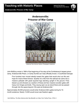 Andersonville: Prisoner of War Camp