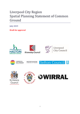 Liverpool City Region Draft Statement of Common Ground