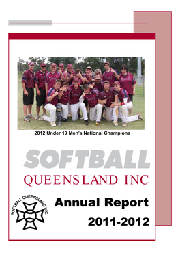 QUEENSLAND INC Annual Report 2011-2012 ANNUAL REPORT 2011-12