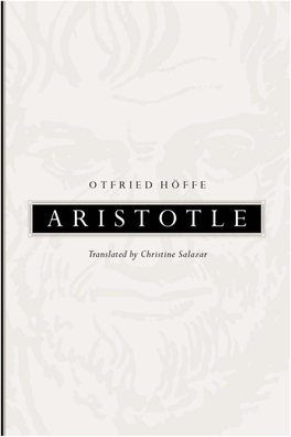 ARISTOTLE SUNY Series In