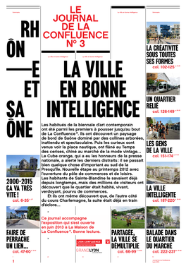 LE Journal De La Confluence